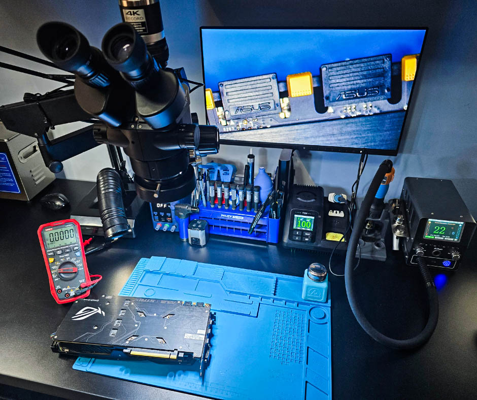 La Quick PC, oferim soluții complete de reparație pentru PC-uri și laptopuri. Tehnicienii noștri calificați efectuează diagnoze precise, reparând probleme de hardware și software rapid și eficient. Fie că este vorba de defecțiuni ale componentelor interne, de virusuri sau de încetinirea sistemului, ne asigurăm că echipamentul tău va funcționa la parametrii maximi. Folosim echipamente profesionale pentru reparații, iar soluțiile noastre sunt personalizate pentru nevoile fiecărui client. În plus, oferim garanție pentru serviciile prestate, deoarece ne dorim clienți mulțumiți și fidelizați.